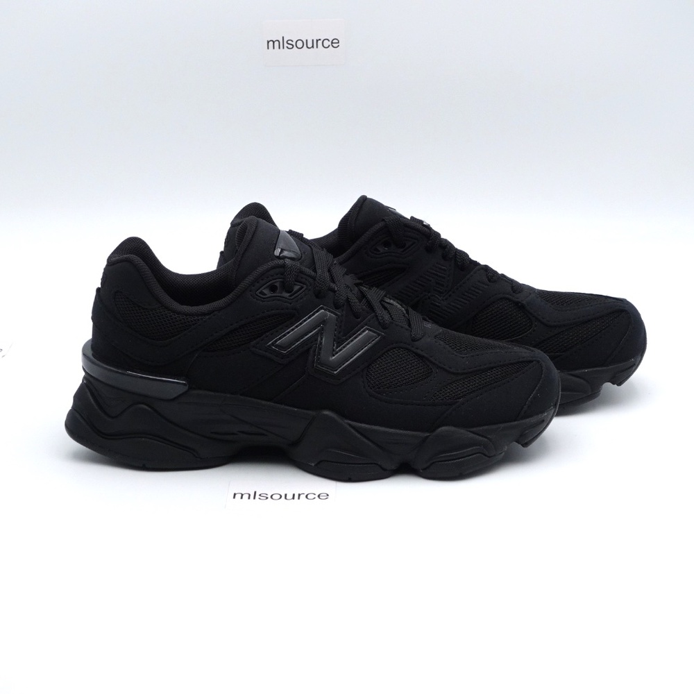 NEW New Balance 9060 Sneakers GC9060BB Black/Phantom - Picture 3 of 7